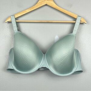 ThirdLove light green lightly lined underwire adjustable strap bra, 42E.